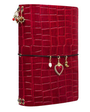 Luxury A5 Refillable Croc or Embossed Leather Journal