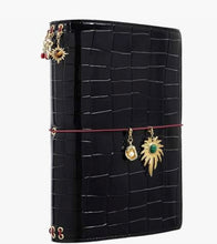 Luxury A5 Refillable Croc or Embossed Leather Journal