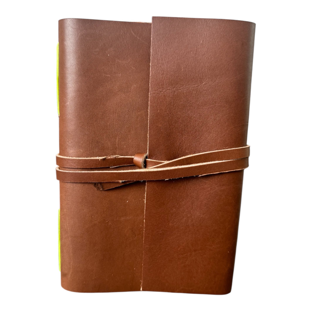 Hand-stitched Leather Journal
