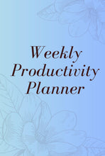 Weekly Productivity Planner
