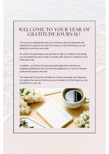 My Year of Gratitude Journal