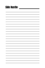 Side Hustle Journal